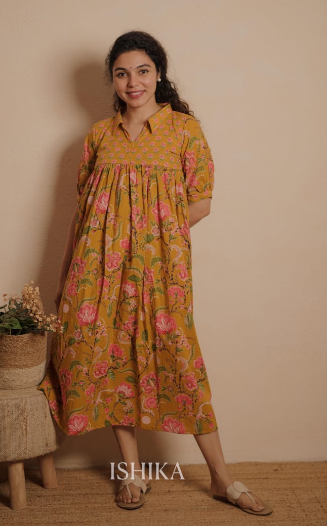 Maternity Dress (Code-858 IK)