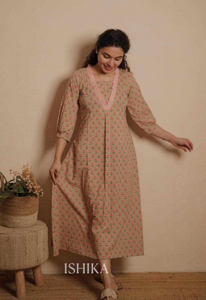 Maternity Dress (Code-861 IK)