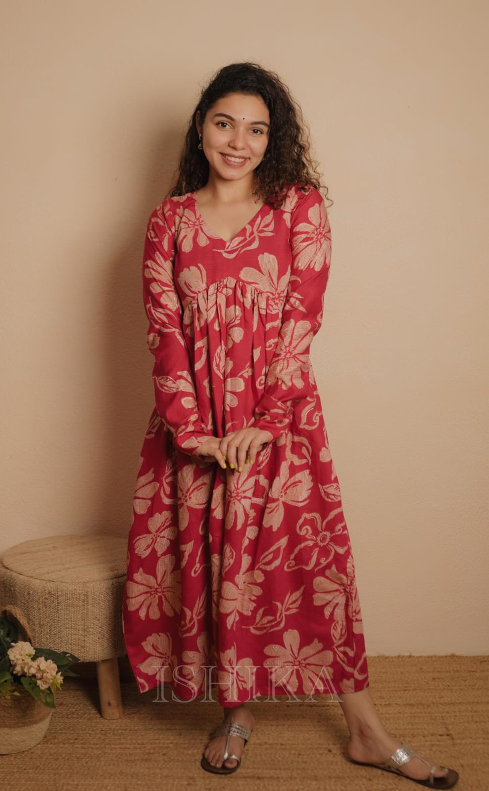 Maternity Dress (Code- 834 IK)