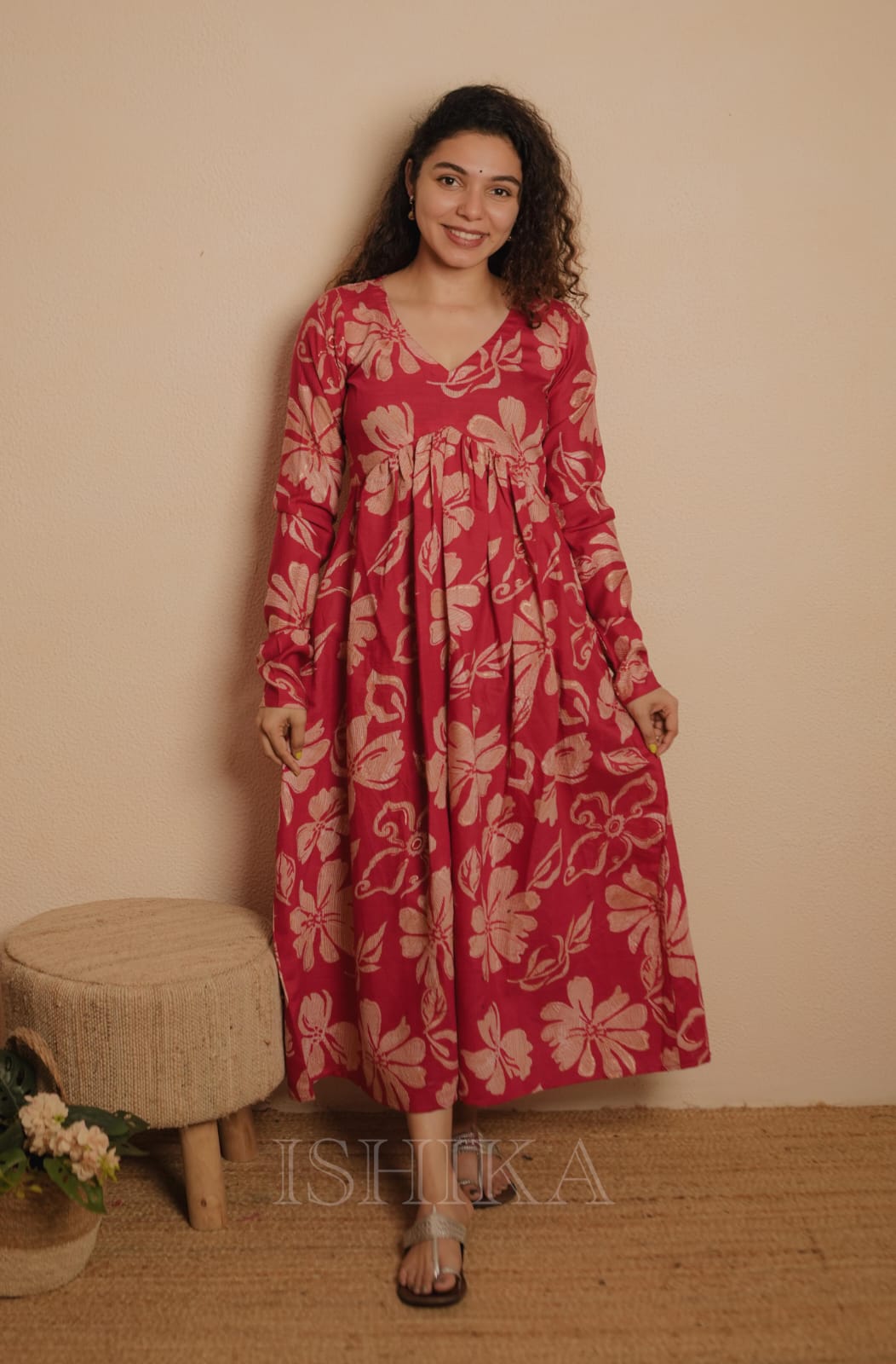 Maternity Dress (Code- 834 IK)