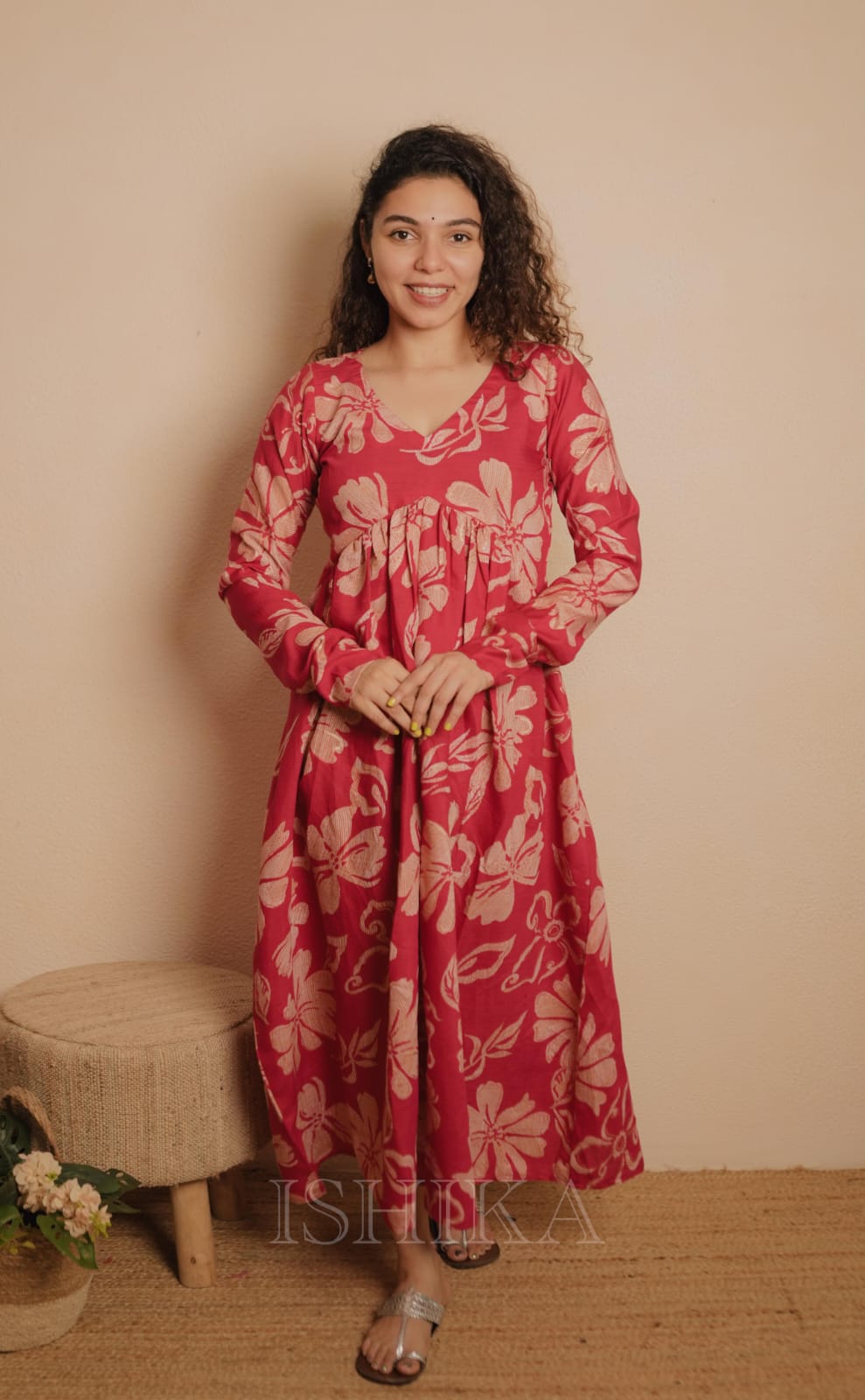 Maternity Dress (Code- 834 IK)