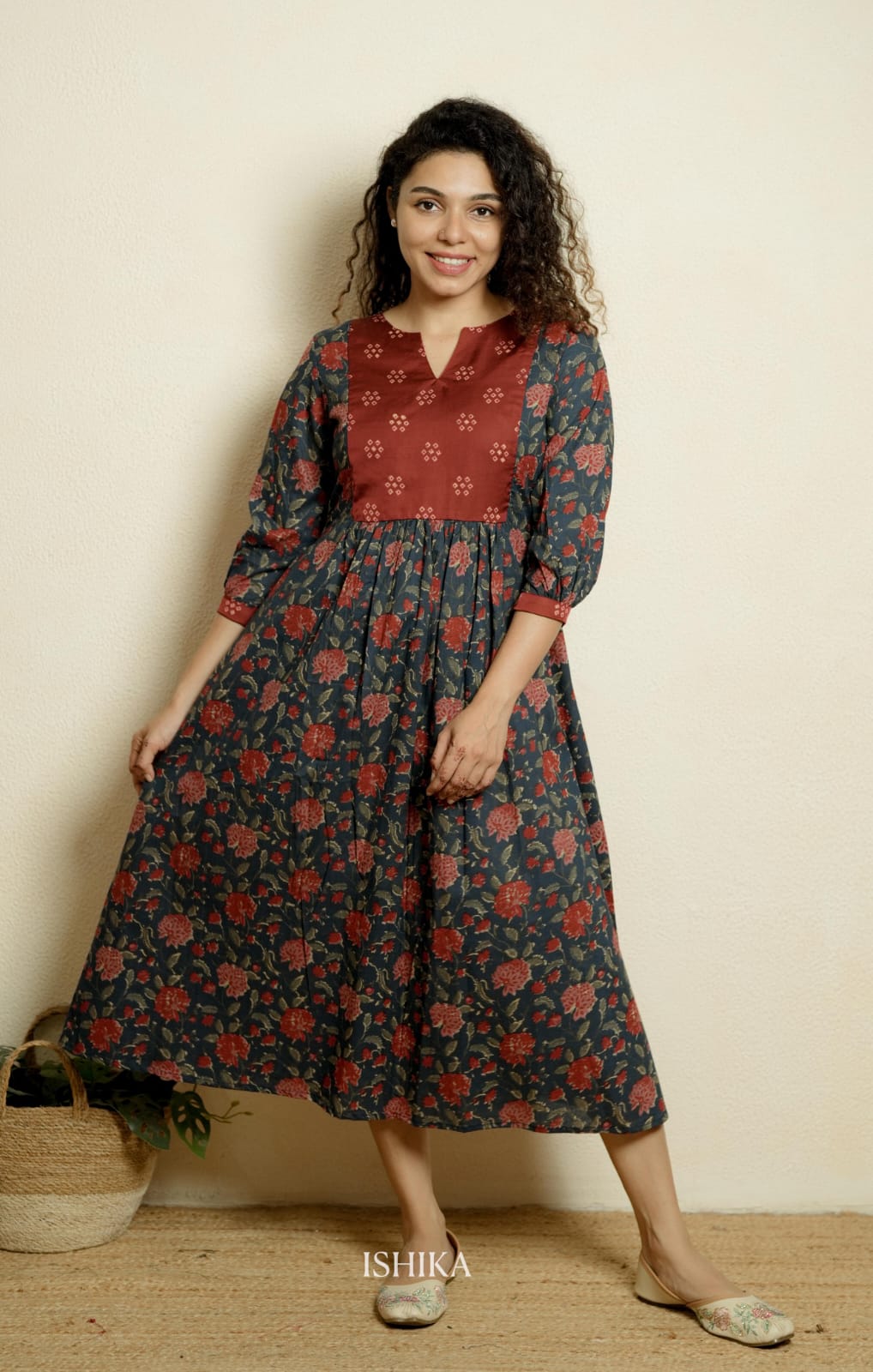 Maternity Dress (Code-1064 IK)