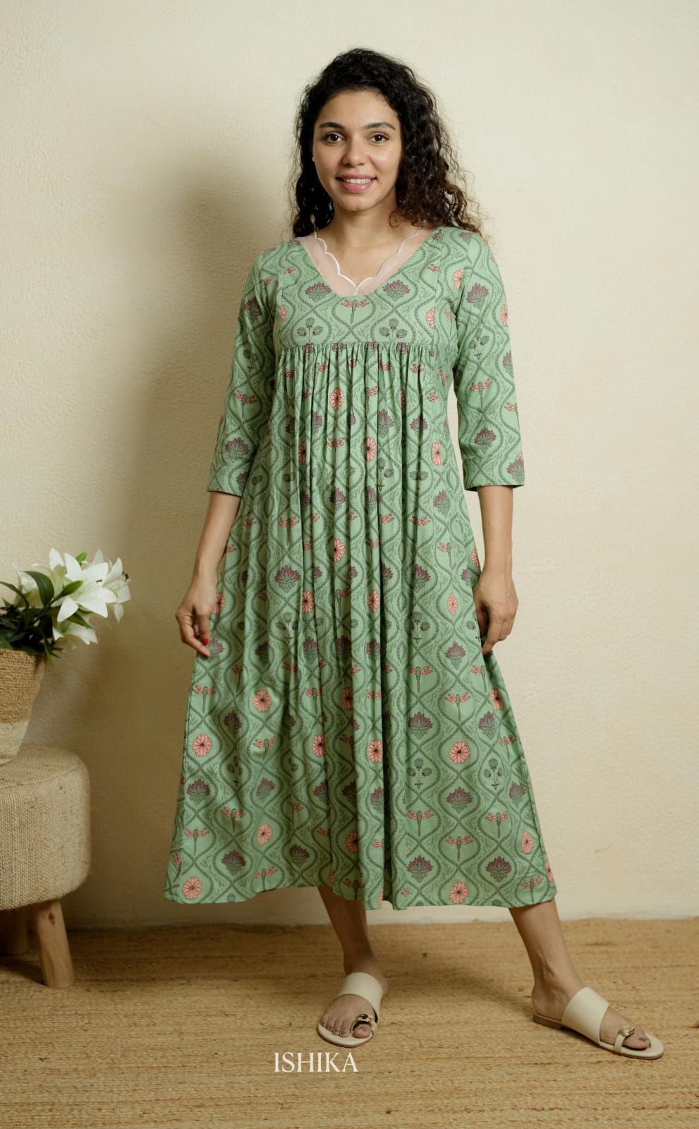 Maternity Dress (Code-1070 IK)