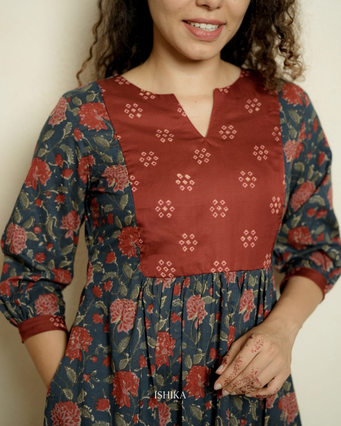 Maternity Dress (Code-1064 IK)