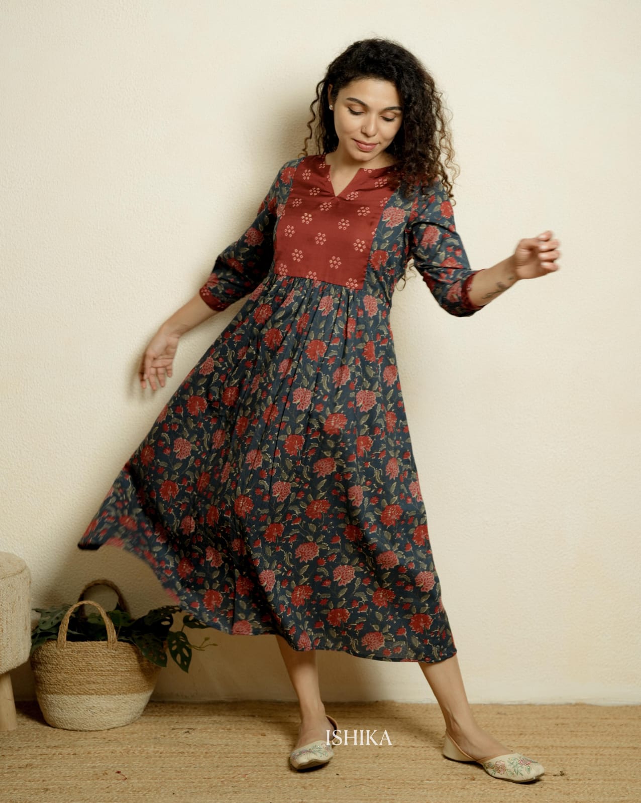 Maternity Dress (Code-1064 IK)