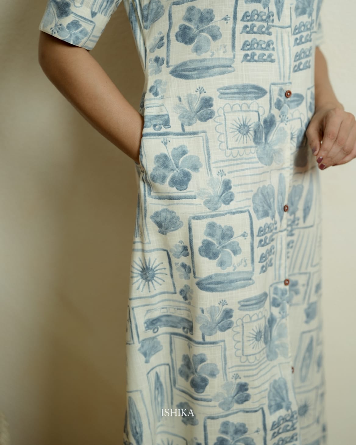 Maternity Dress (Code-1056 IK)