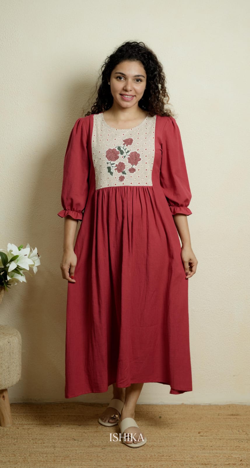 Maternity Dress (Code-1054 IK)