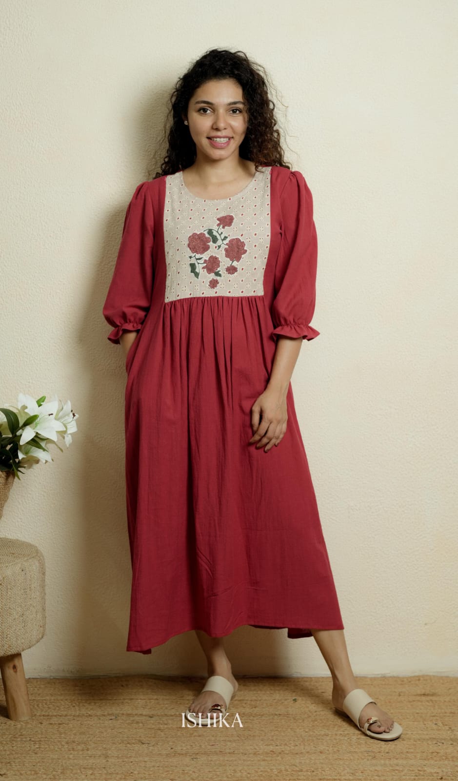 Maternity Dress (Code-1054 IK)