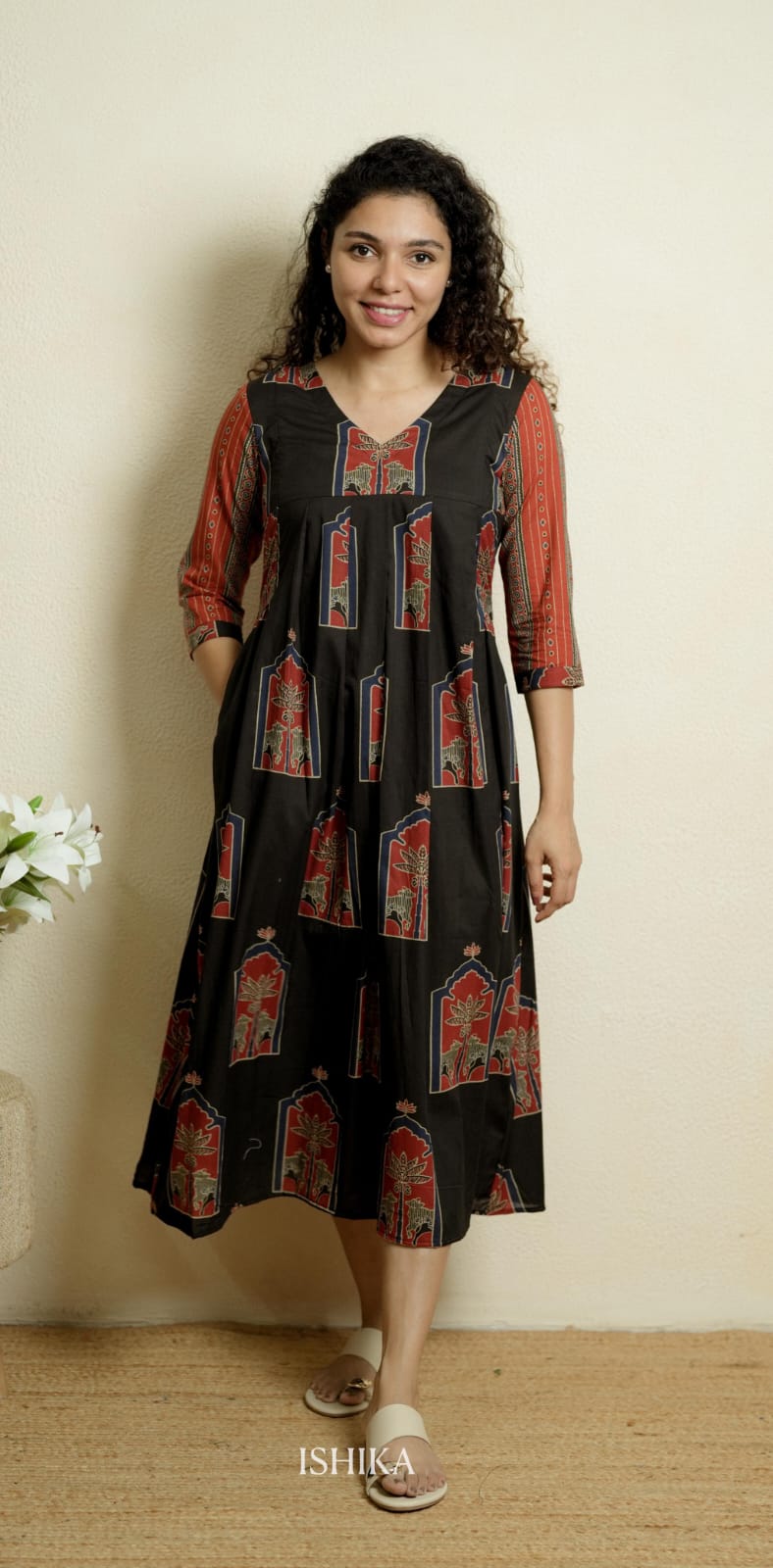 Maternity Dress (Code-1048 IK)