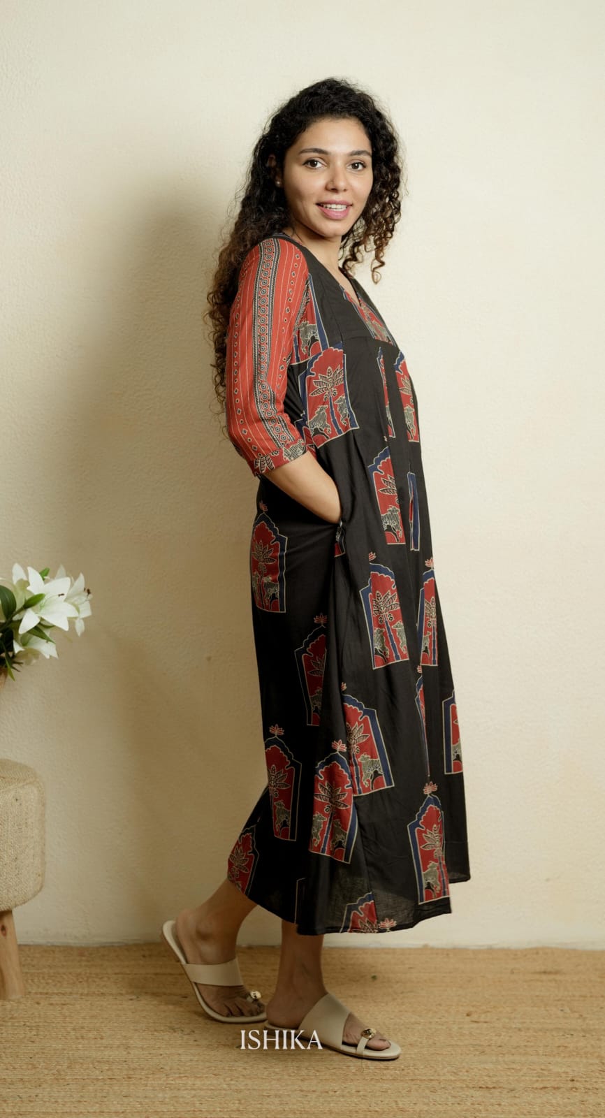 Maternity Dress (Code-1048 IK)
