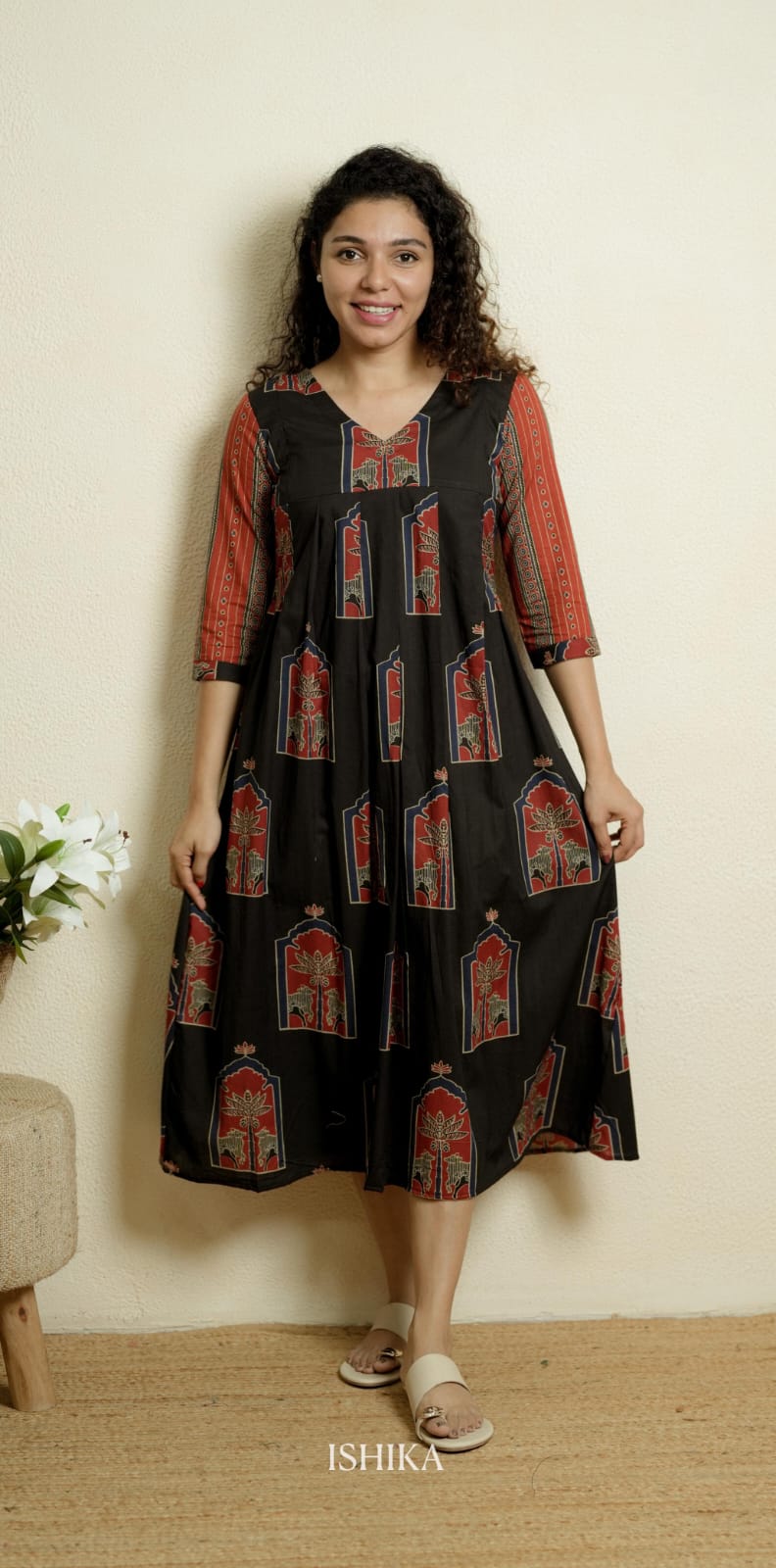 Maternity Dress (Code-1048 IK)