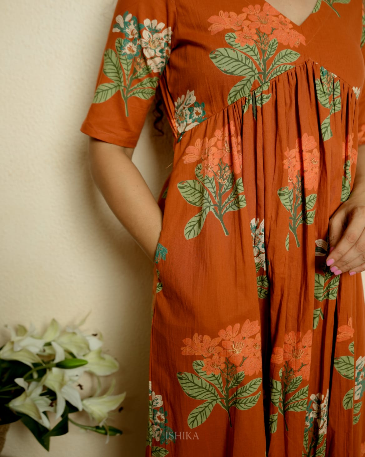 Maternity Dress (Code-1066 IK)