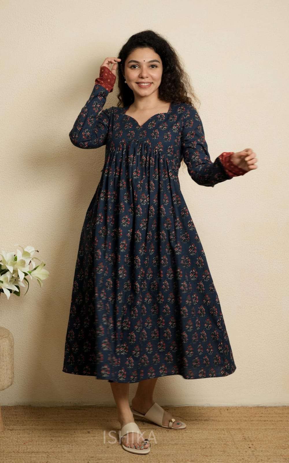 Maternity Dress (Code-1099 IK)