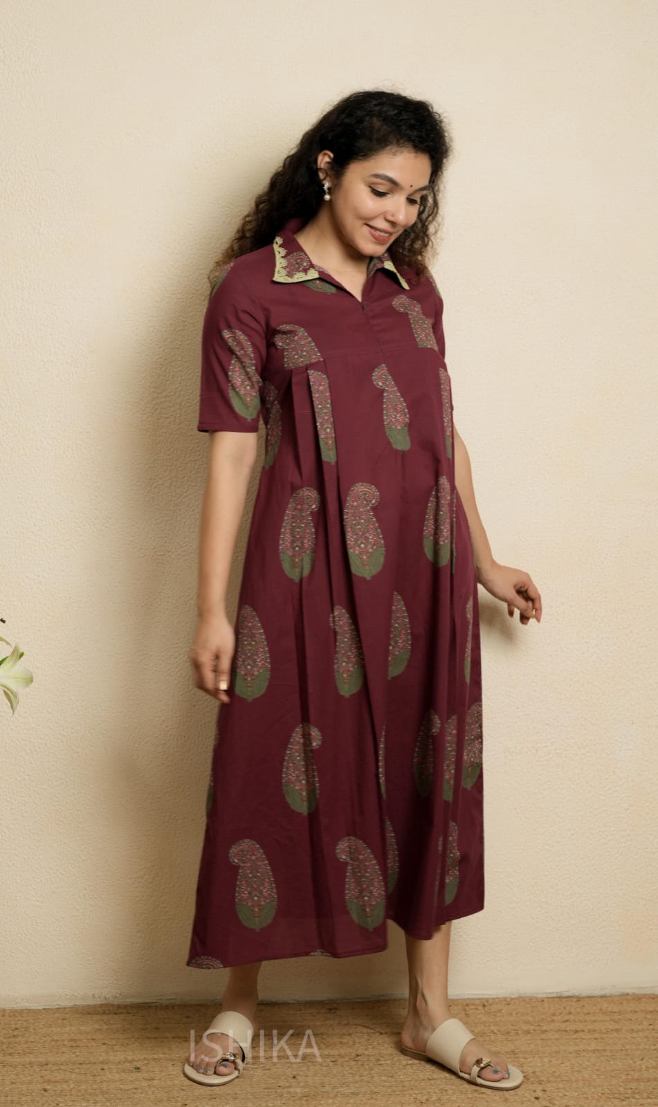 Maternity Dress (Code-1097 IK)