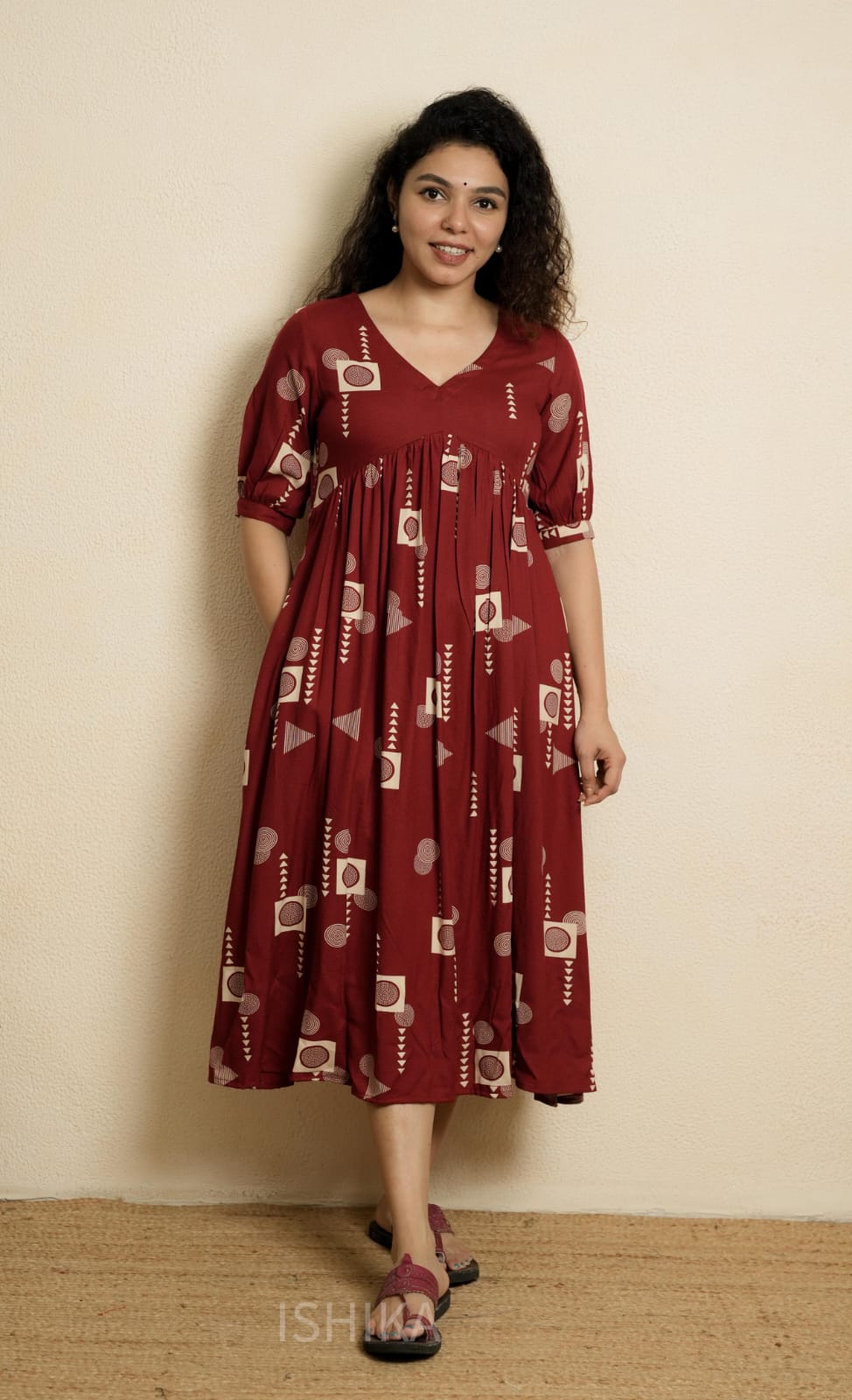 Maternity Dress (Code-1098 IK)