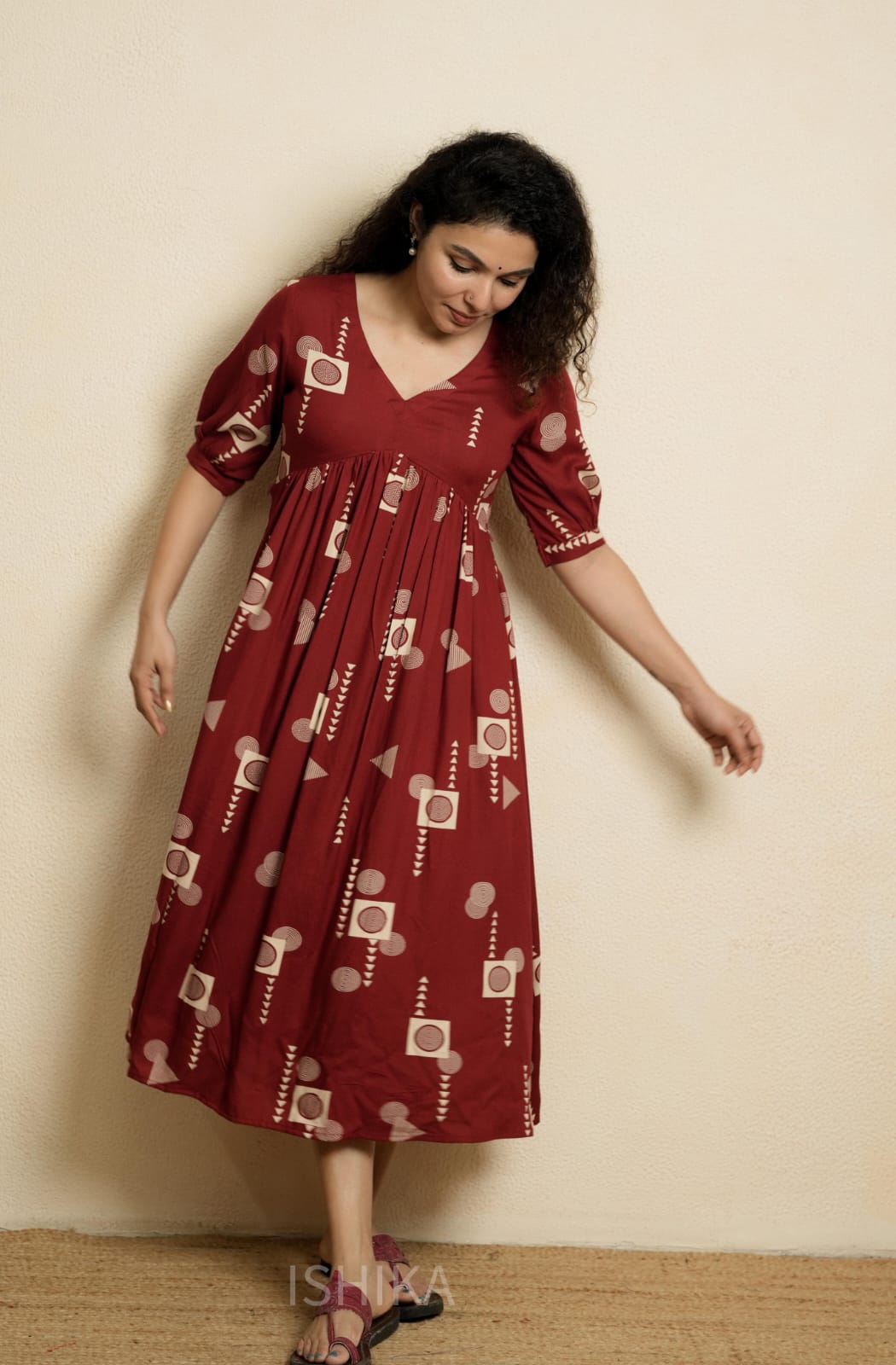 Maternity Dress (Code-1098 IK)