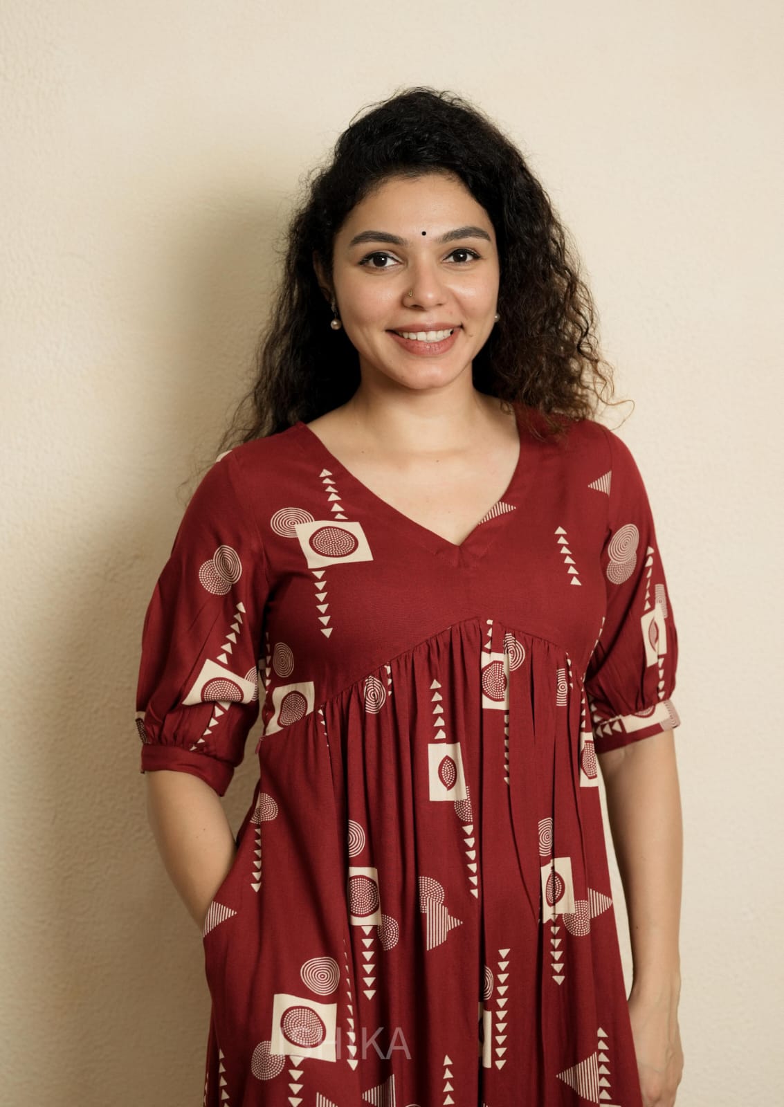 Maternity Dress (Code-1098 IK)
