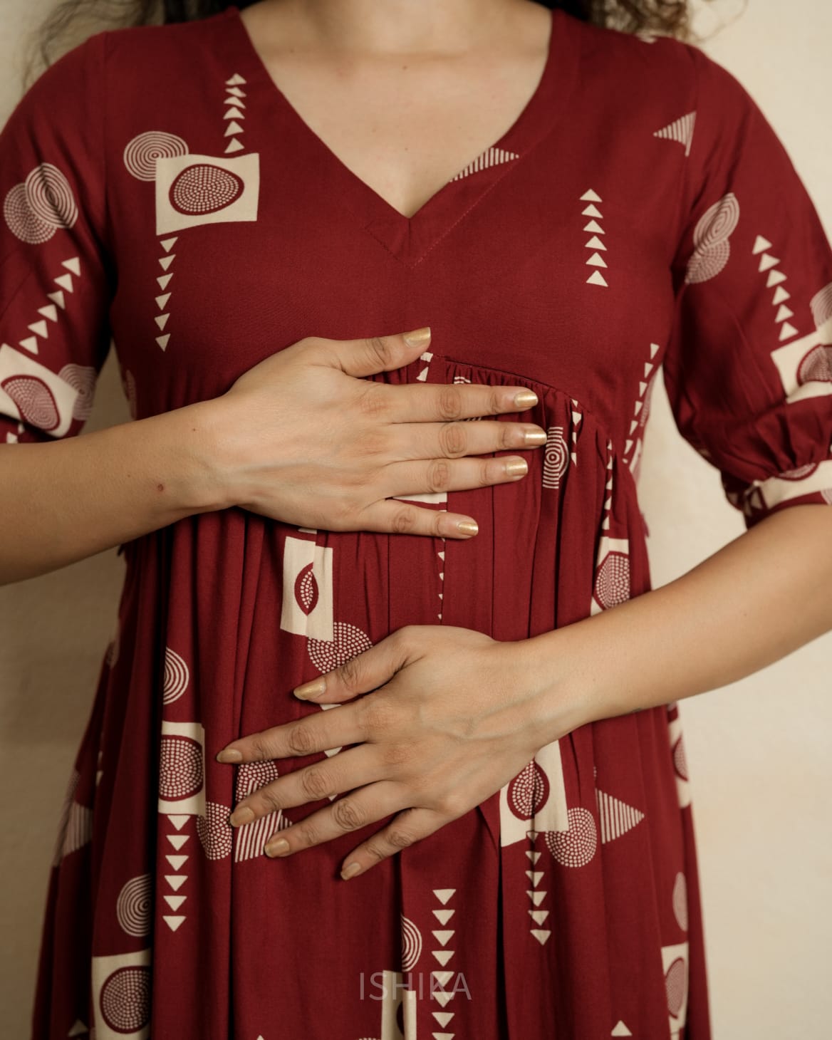 Maternity Dress (Code-1098 IK)