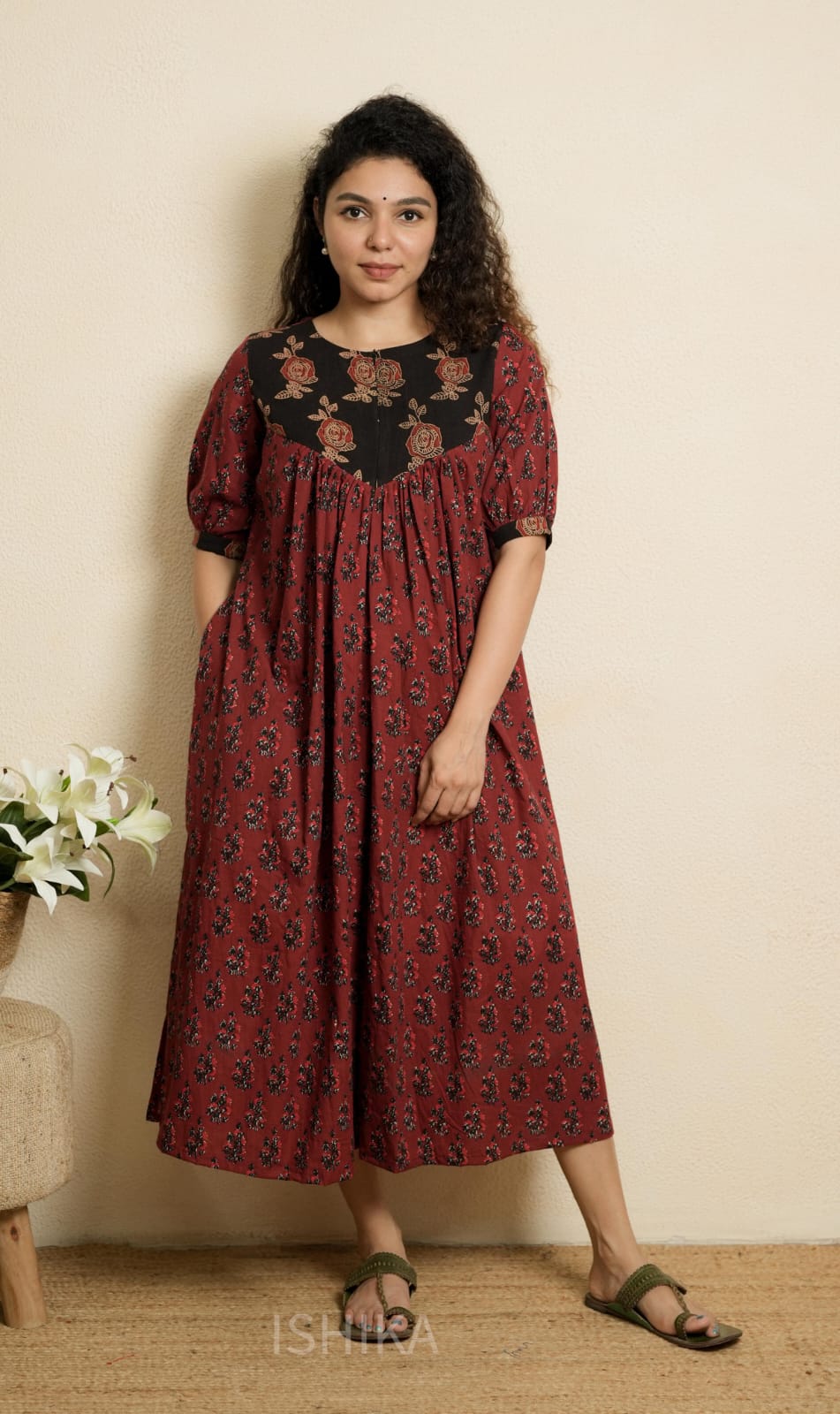 Maternity Dress (Code-1101 IK)