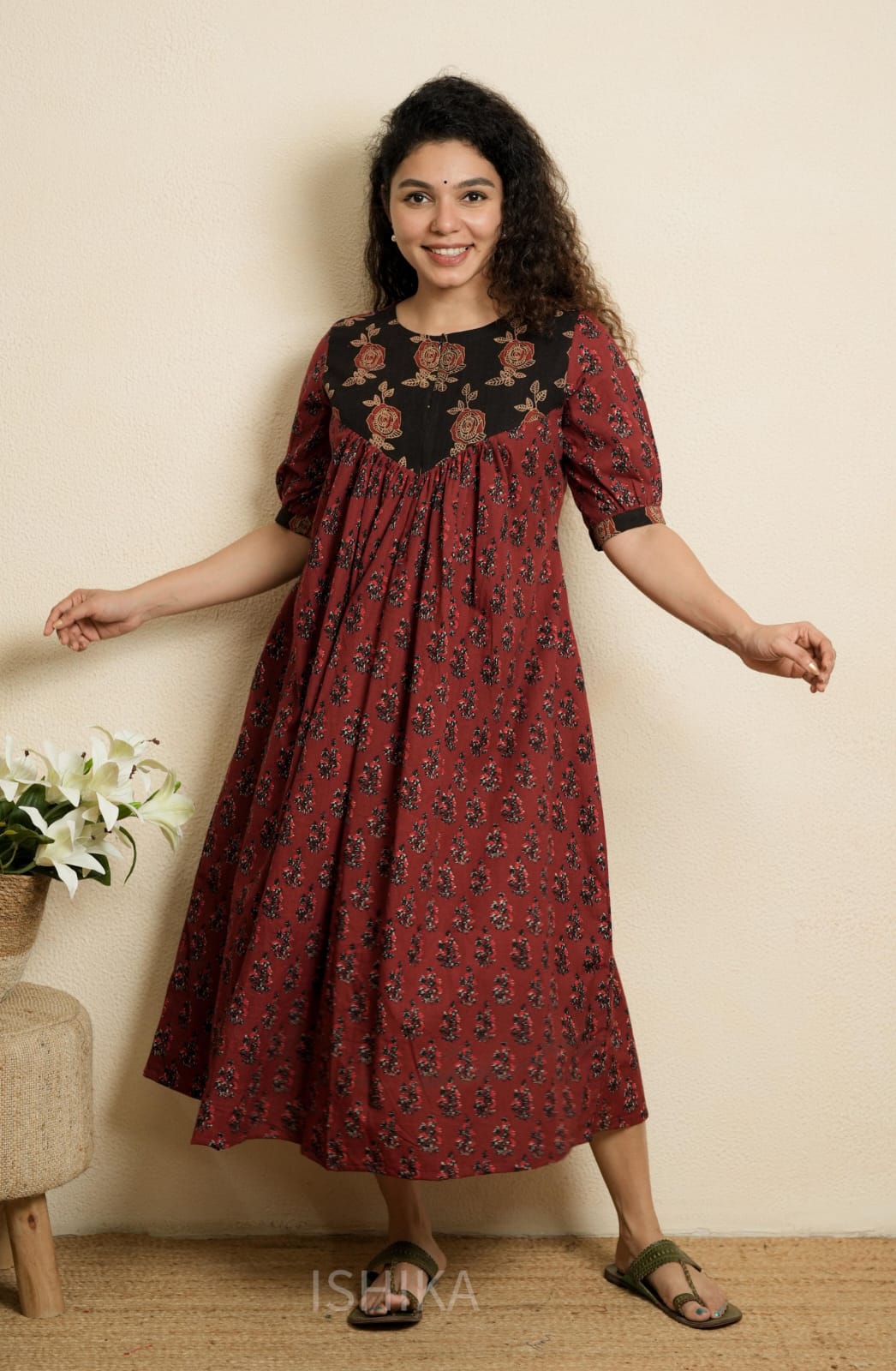 Maternity Dress (Code-1101 IK)