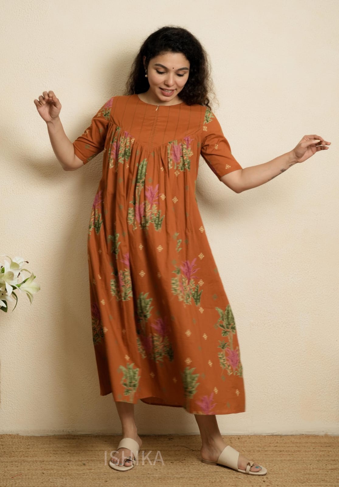 Maternity Dress (Code-1115 IK)