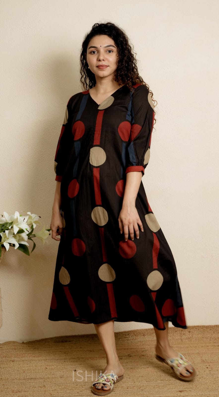 Maternity Dress (Code-1158IK)