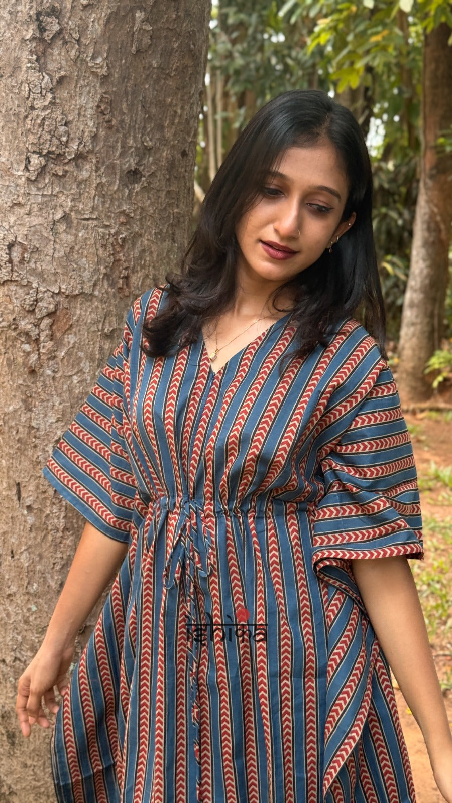 Maternity Kaftan Dress (Code-1005 IK)