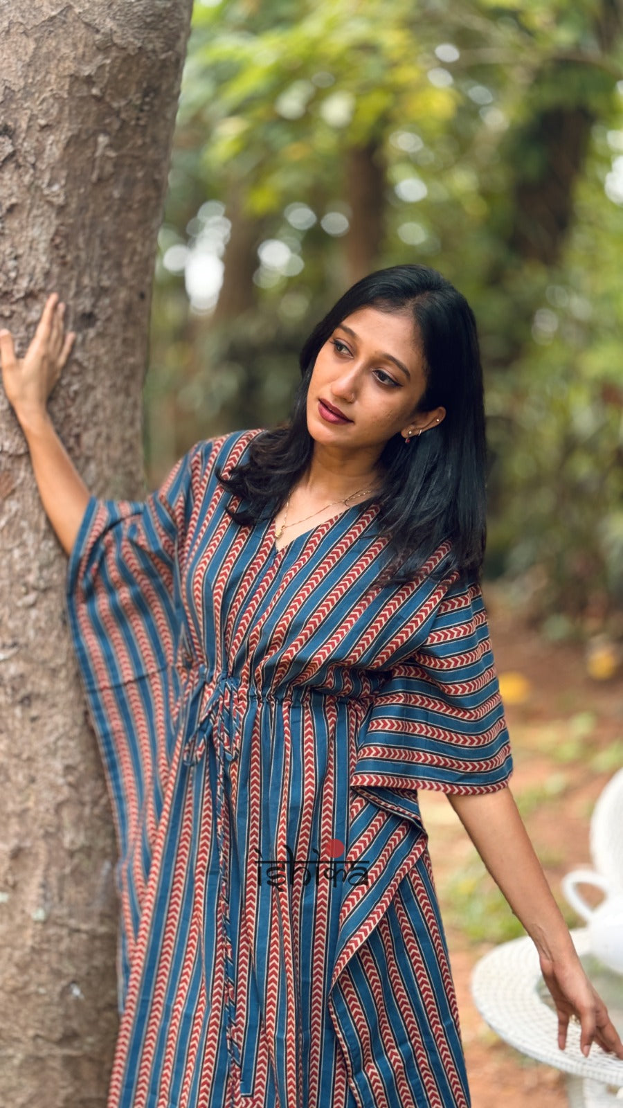 Maternity Kaftan Dress (Code-1005 IK)