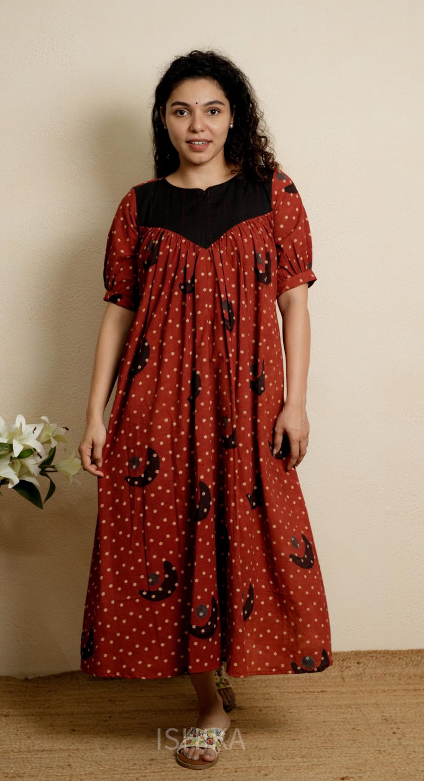 Maternity Dress (Code-1182IK)
