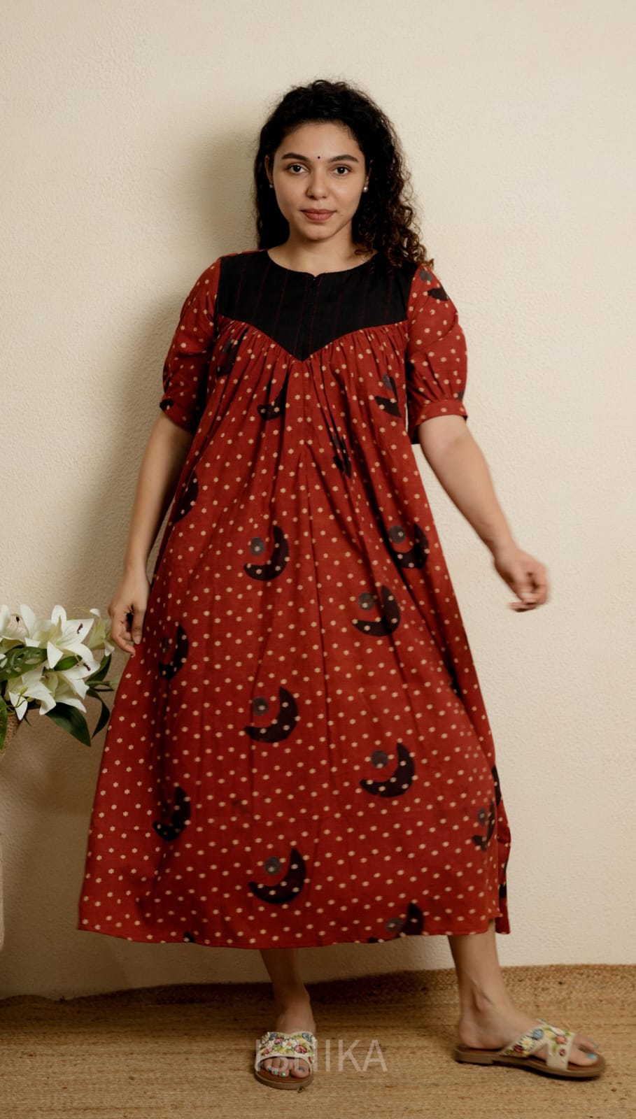 Maternity Dress (Code-1182IK)