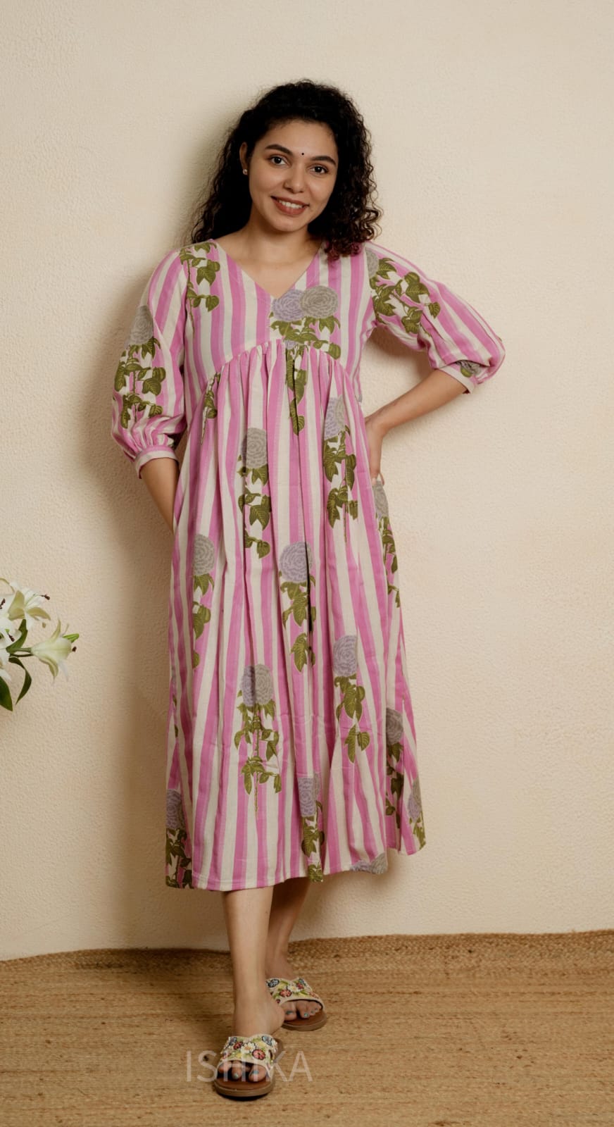 Maternity Dress (Code-1124 IK)