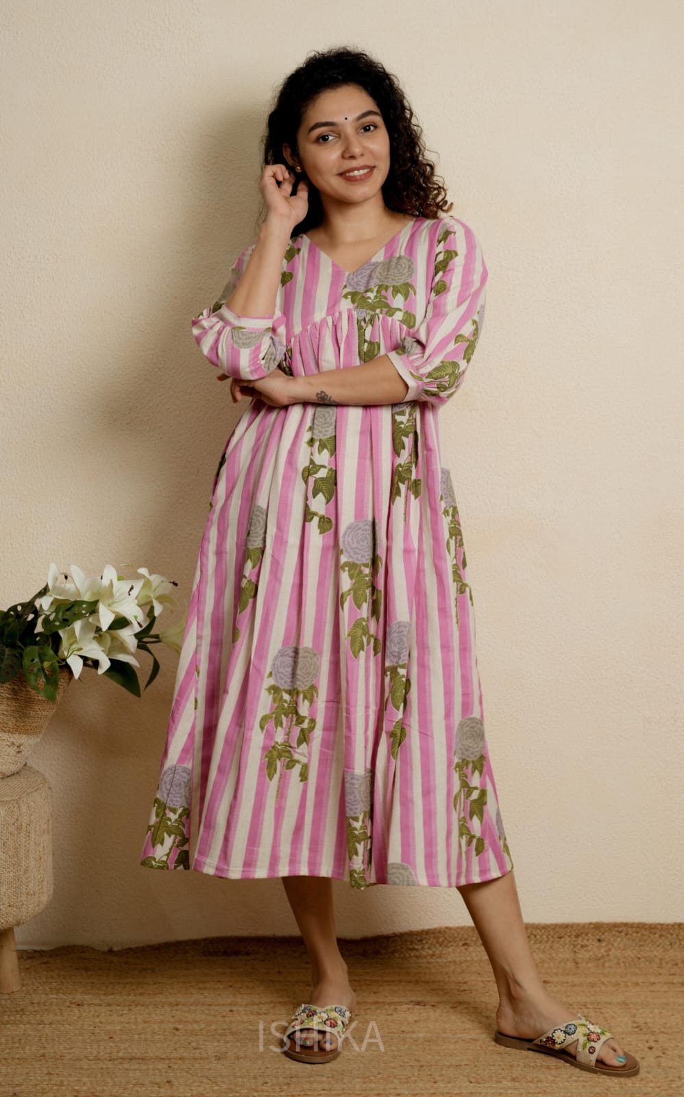Maternity Dress (Code-1124 IK)