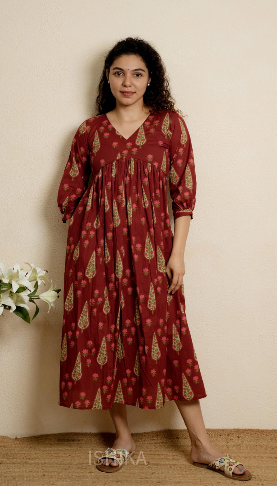 Maternity Dress (Code-1118 IK)