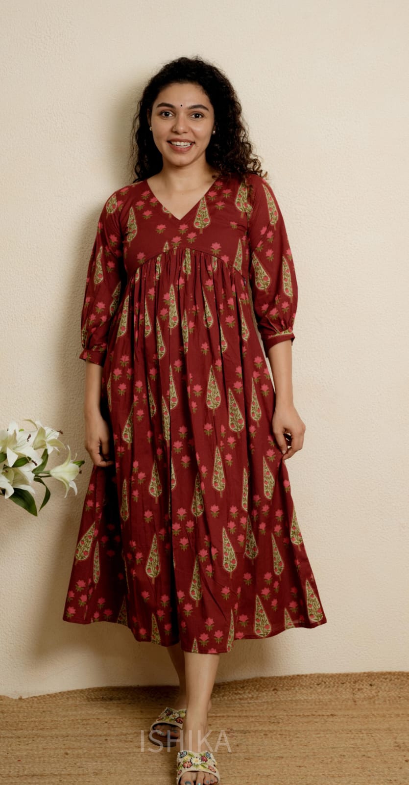 Maternity Dress (Code-1118 IK)