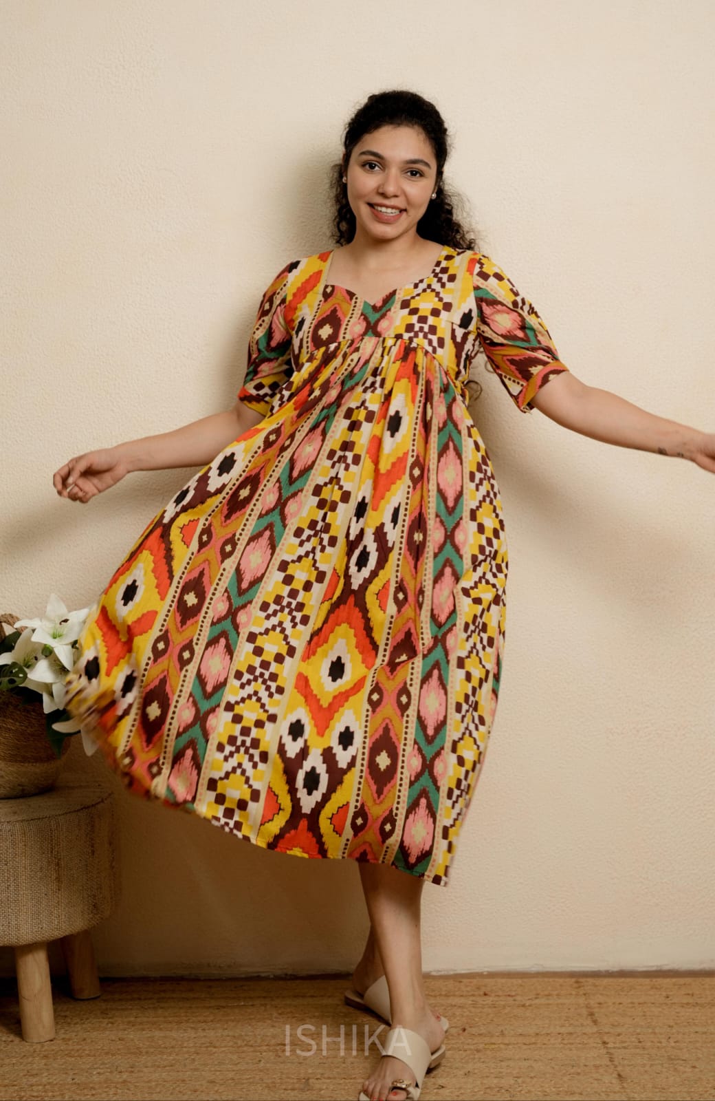 Maternity Dress (Code-1143 IK)
