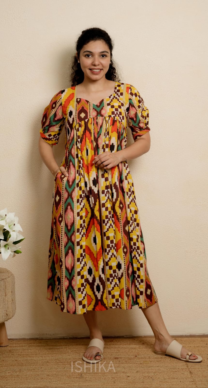 Maternity Dress (Code-1143 IK)