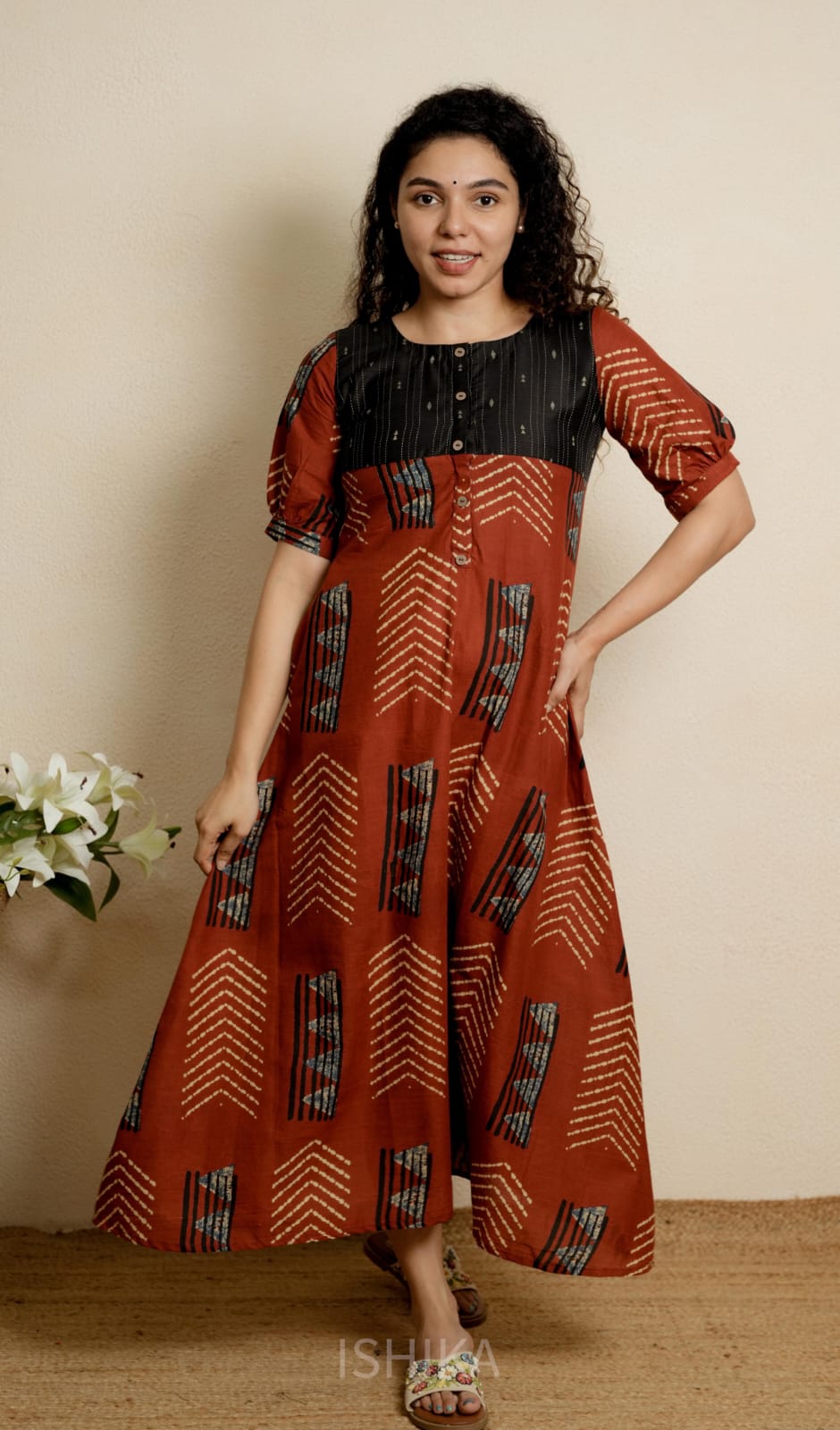 Maternity Dress (Code-1180 IK)