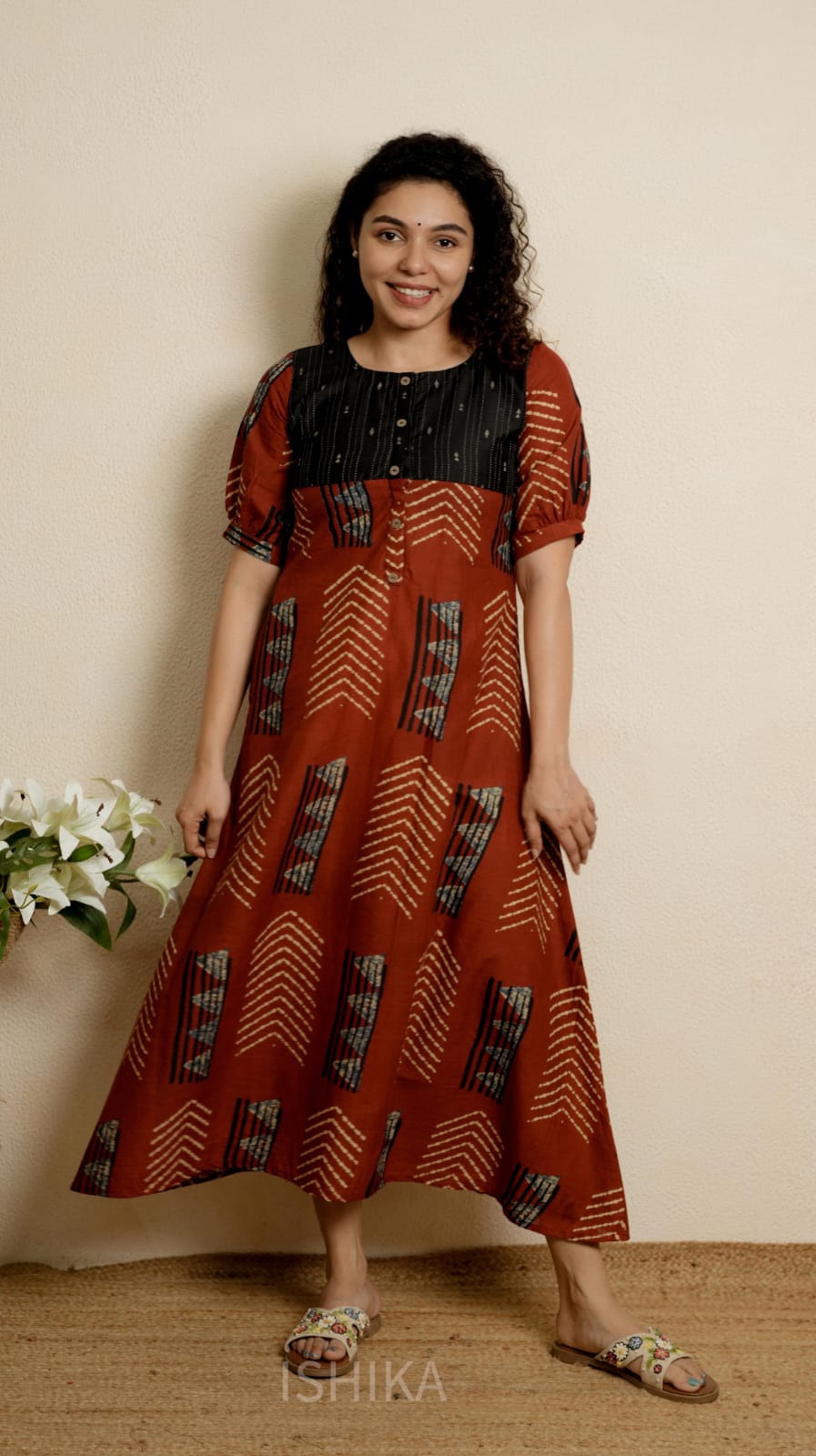 Maternity Dress (Code-1180 IK)