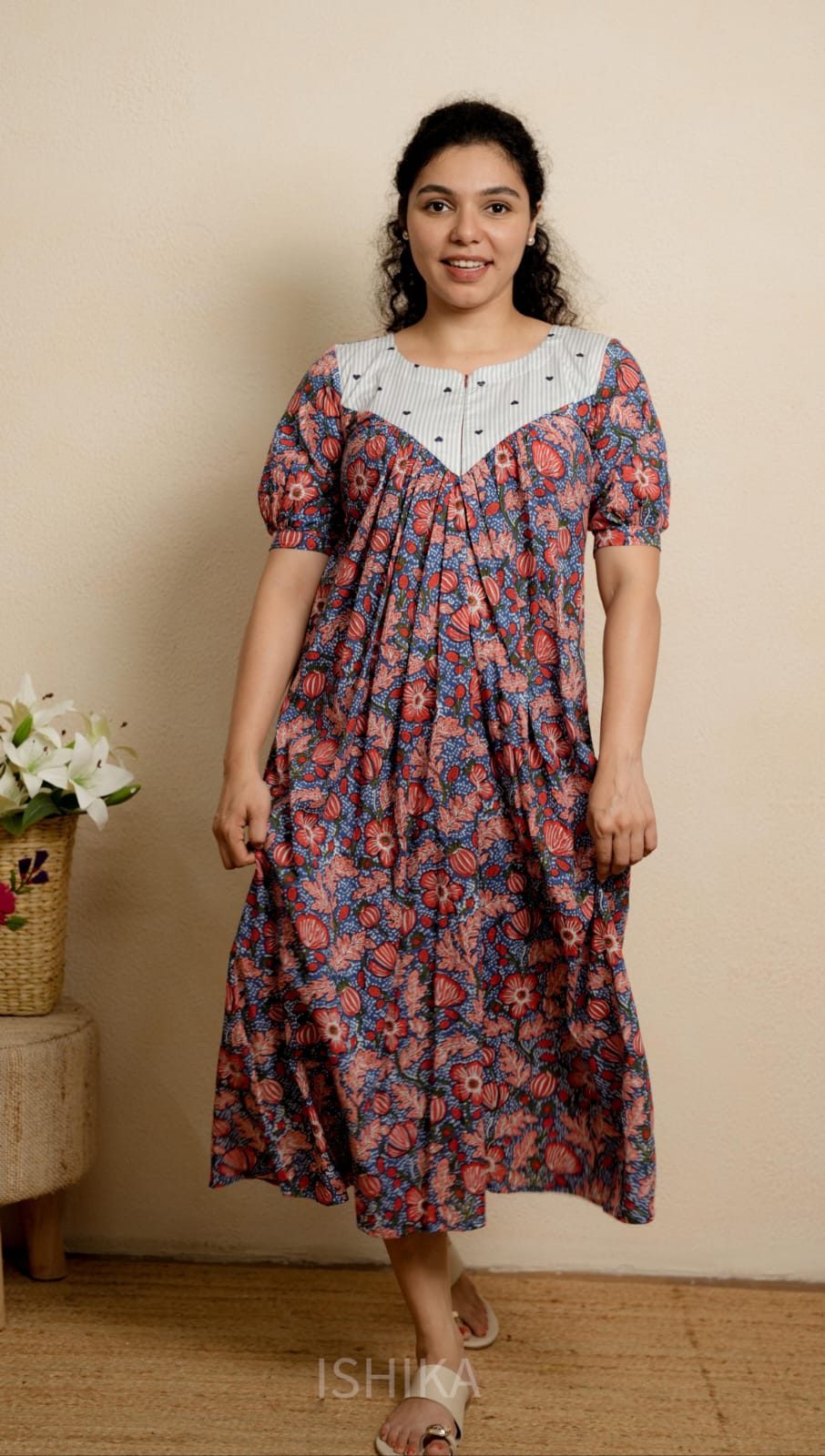 Maternity Dress (Code-1154IK)