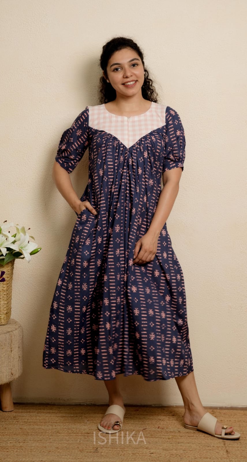 Maternity Dress (Code-1156IK)