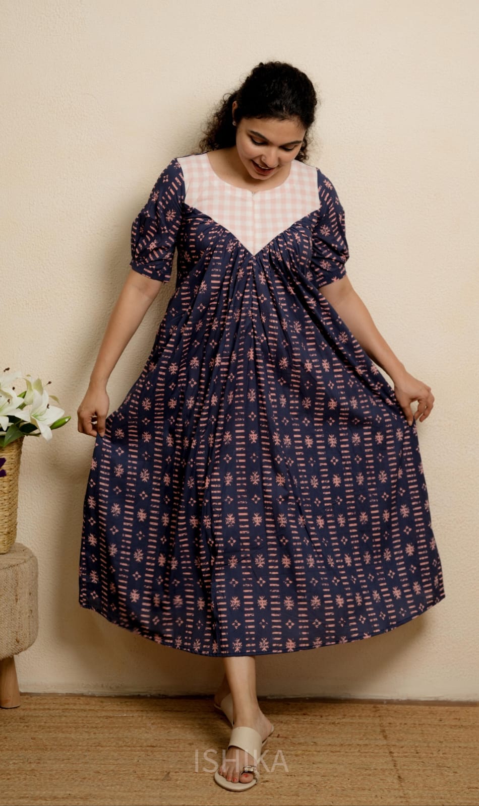 Maternity Dress (Code-1156IK)