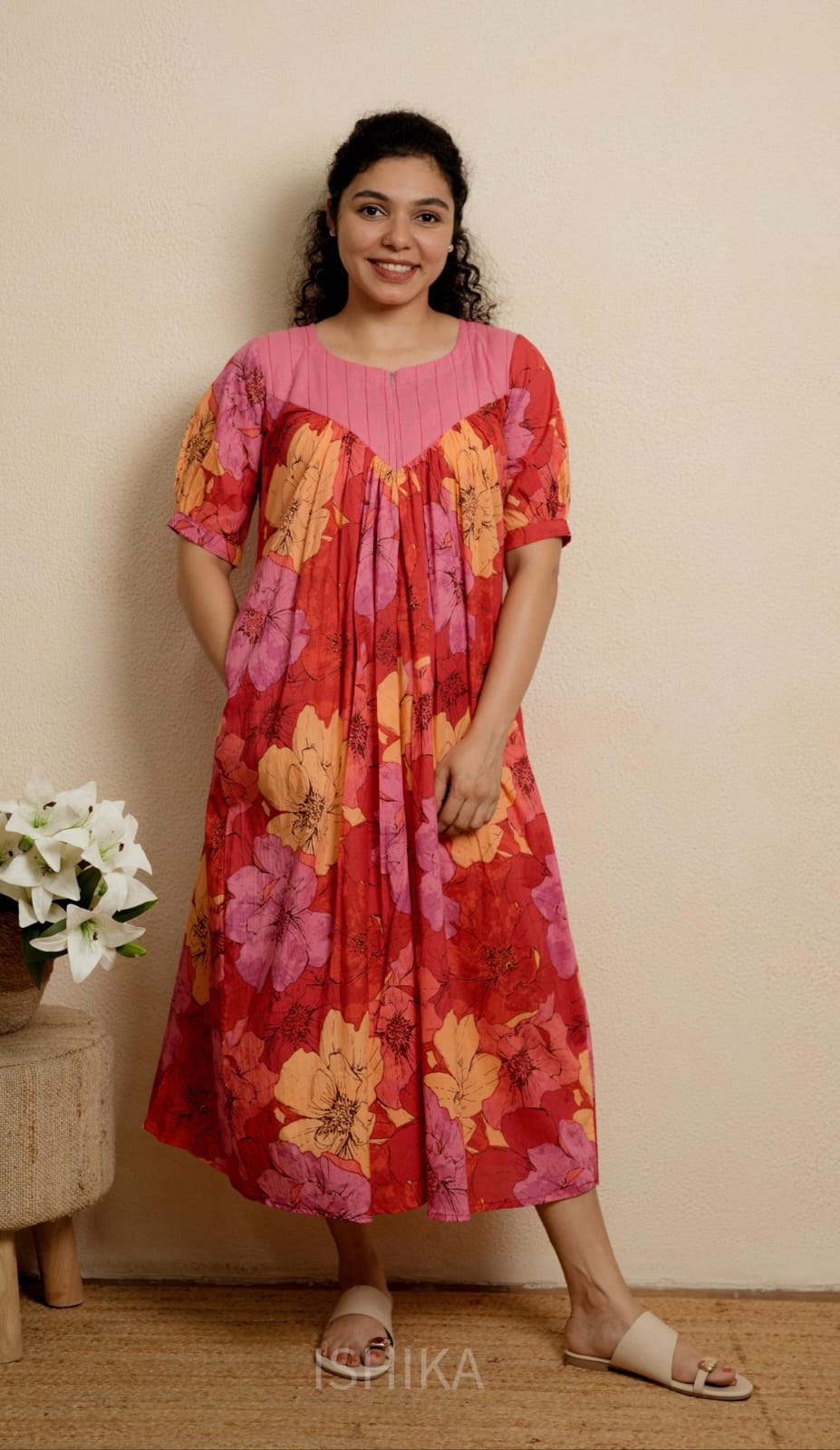 Maternity Dress (Code-1159 IK)