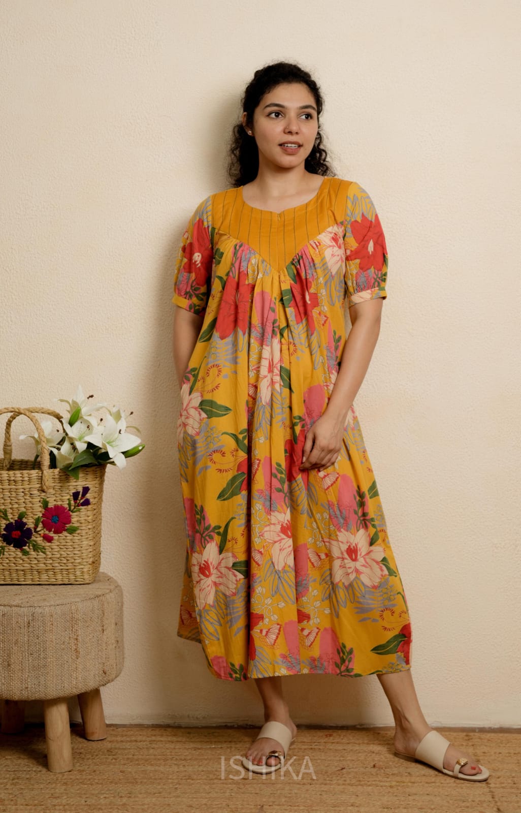 Maternity Dress (Code-1155 IK)