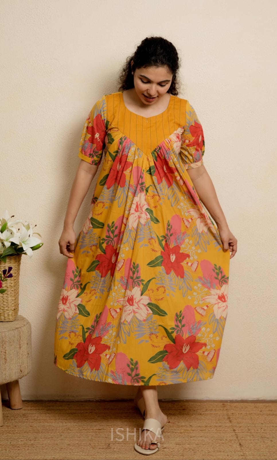 Maternity Dress (Code-1155 IK)