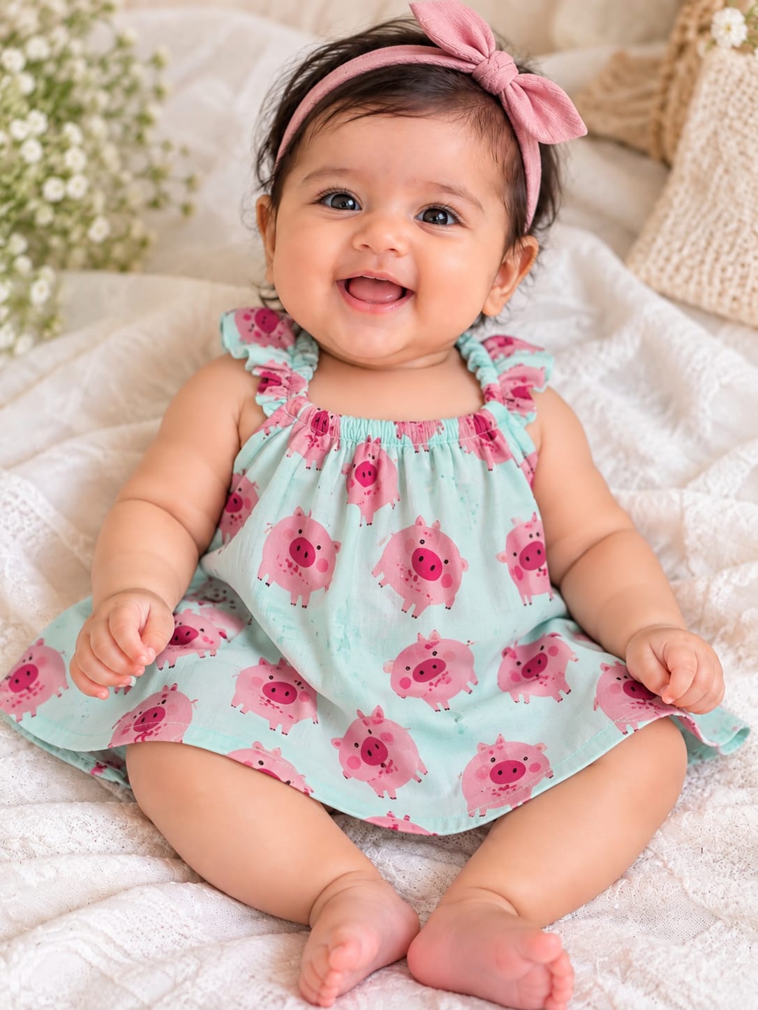 Baby Dress 3 - 6 months  (NB 204)