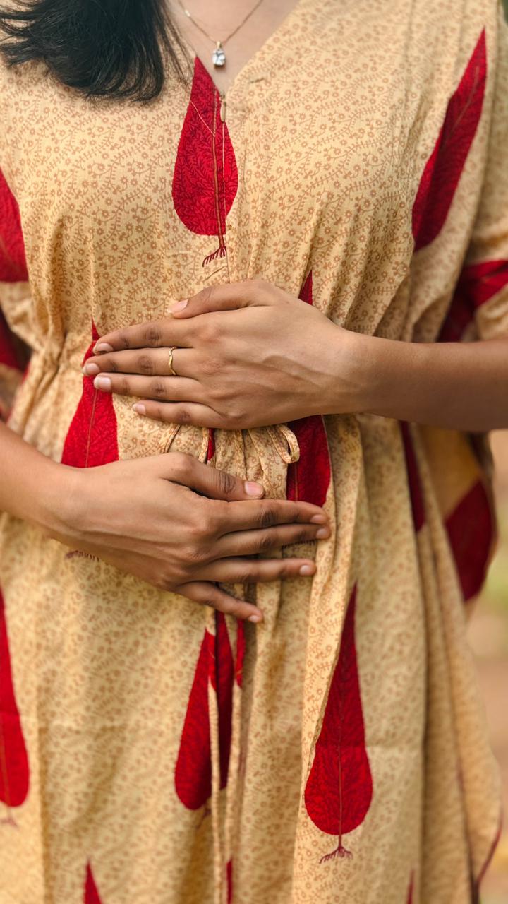 Maternity Kaftan Dress (Code-1007 IK)