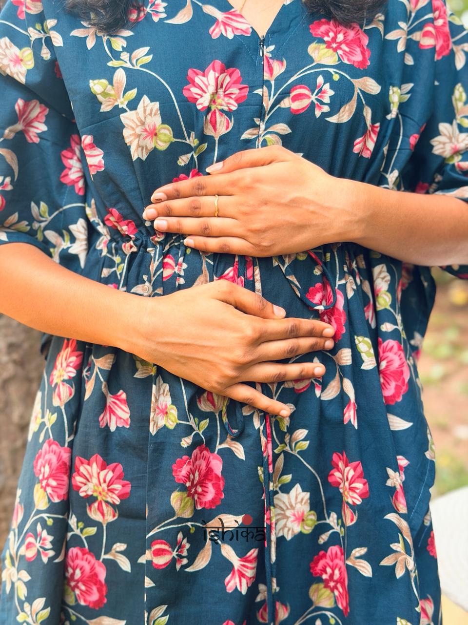 Maternity Kaftan Dress (Code-1017 IK)