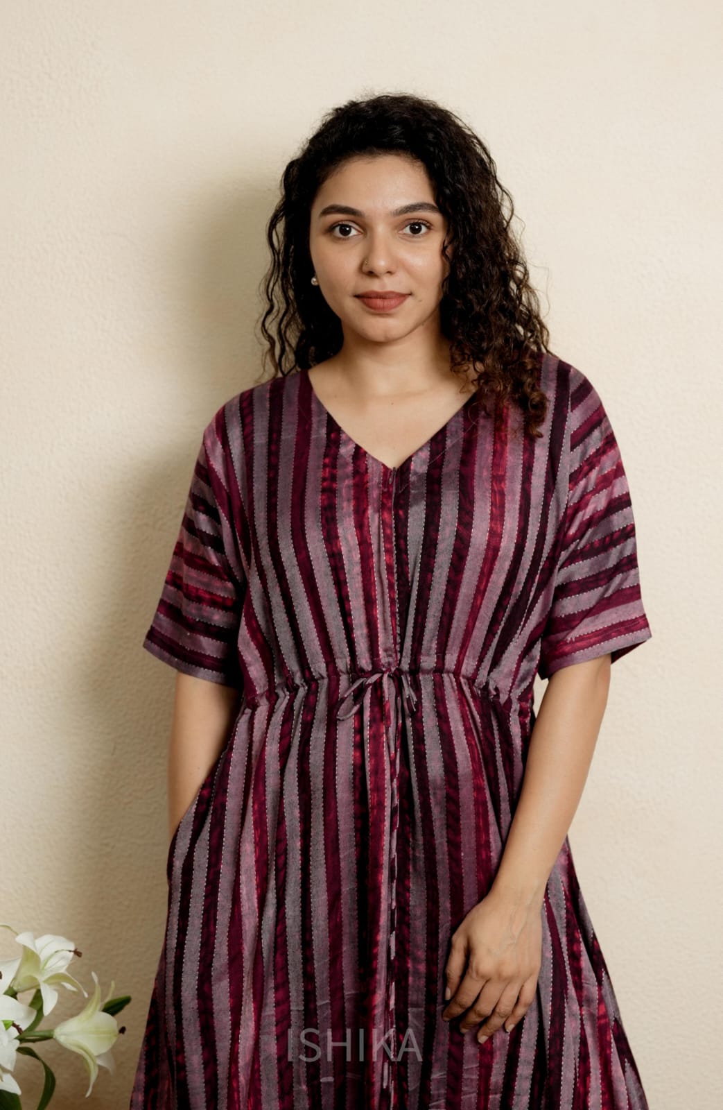 Maternity Kaftan Dress (Code-1157 IK)