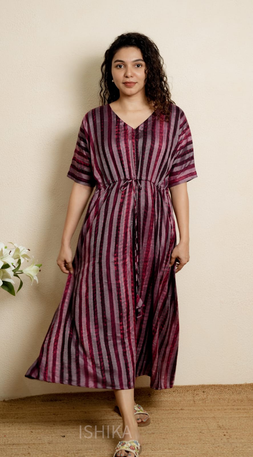 Maternity Kaftan Dress (Code-1157 IK)