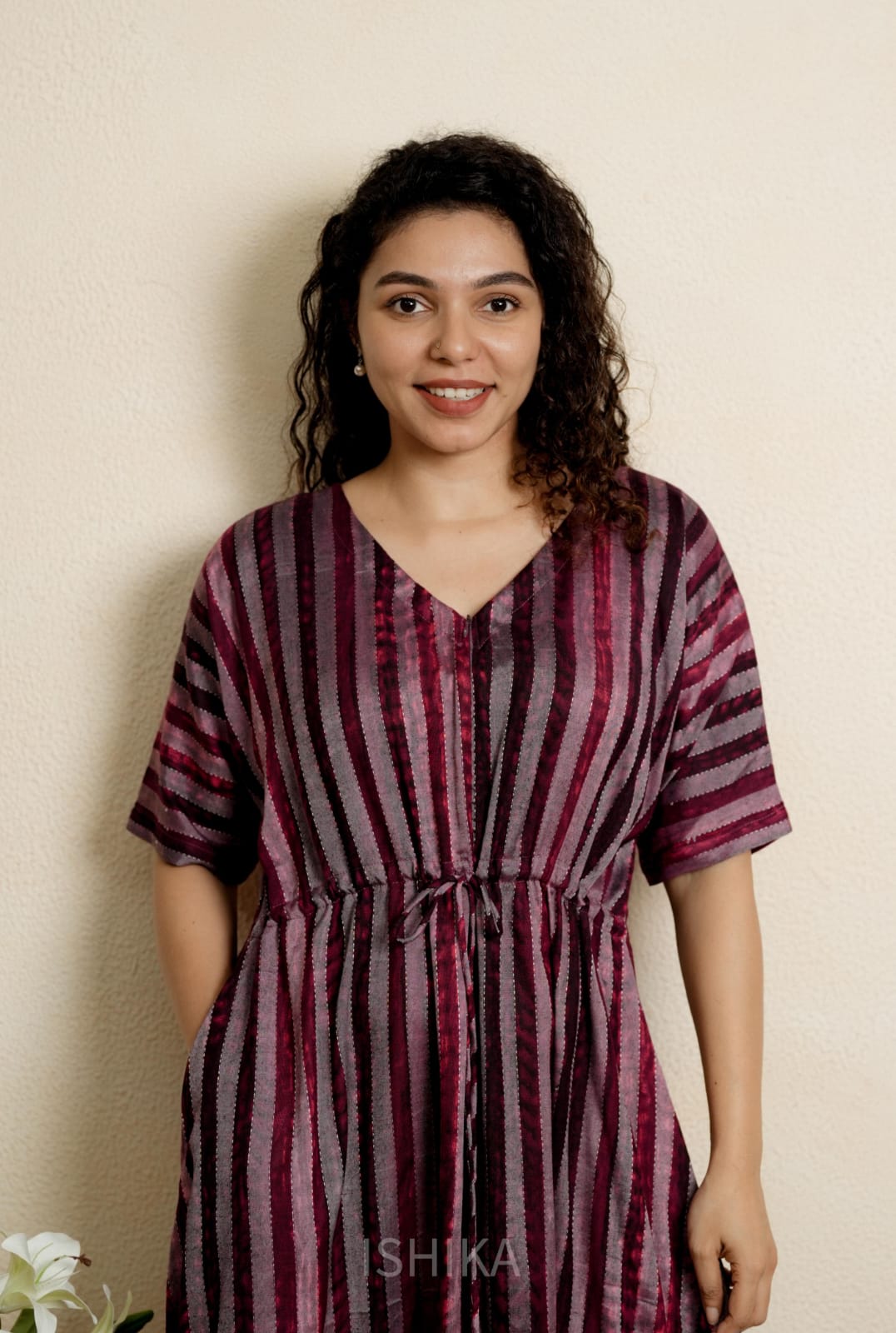 Maternity Kaftan Dress (Code-1157 IK)